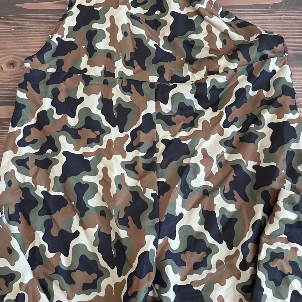 Spirit Billy the Hillbilly Camo Overalls Costume Adult Medium - Picture 3 of 5